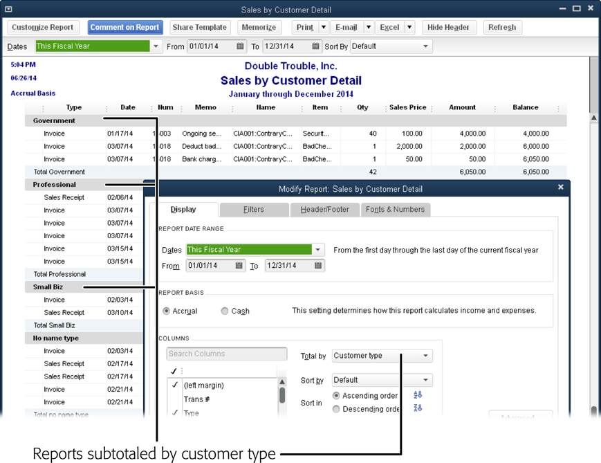 Quickbooks For Mac Sales By City State Report